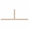 Ekena Millwork Portland Smooth Timber Gable Bracket, Douglas Fir, 96"W x 36"H x 3 1/2"D x 3 1/2"F, 9/12 Pitch GBW096X36X0404POR00SDF - alternate 1